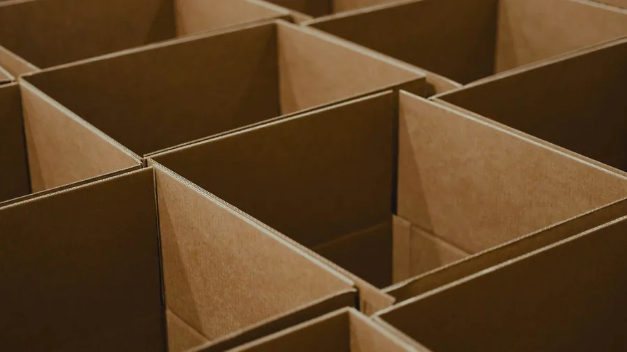 Cartons prepared for a consolidated shipment
